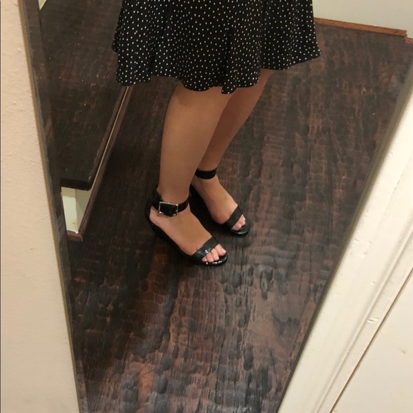 Calvin Klein Shoes - Calvin Klein wedge sandals with ankle strap.